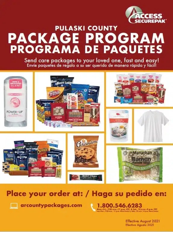 Commissary Pulaski County Sheriff's Office