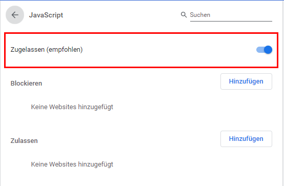 Javascript aktivieren So schalten Sie JS in allen Browsern ein und aus