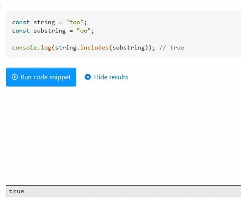 Javascript string contains praktisch umgetzt so geht's