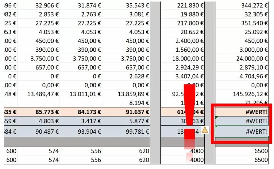 wert aus tabelle finden excel
