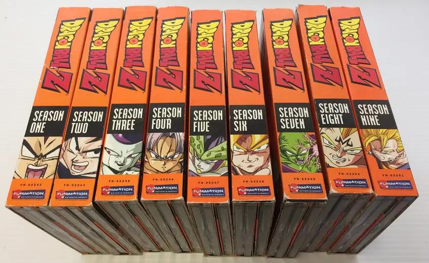 Dragon Ball Z TV Series Seasons 19 DVD Set, dragon ball z dvd