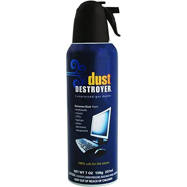 Buy Dust Destroyer Compressed Air Duster Cleaner Spray 7 oz Online PCTRUST Computer Sales