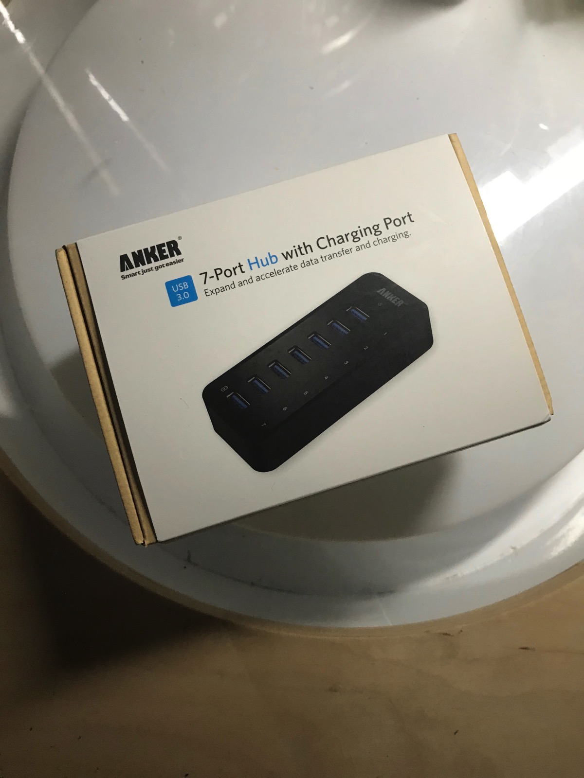 The PC Weenies | Anker 7 port USB hub