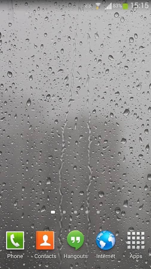 Raindrops Live Wallpaper HD скачать 1.0 APK на Android