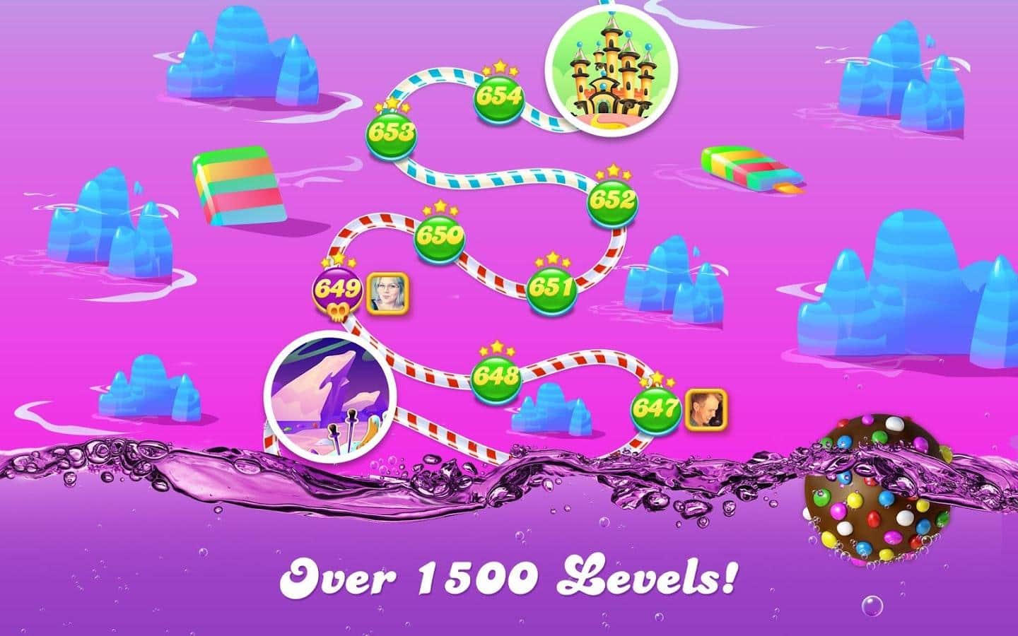 Candy Crush Soda Saga скачать 1.147.5 Unlocked APK на Android
