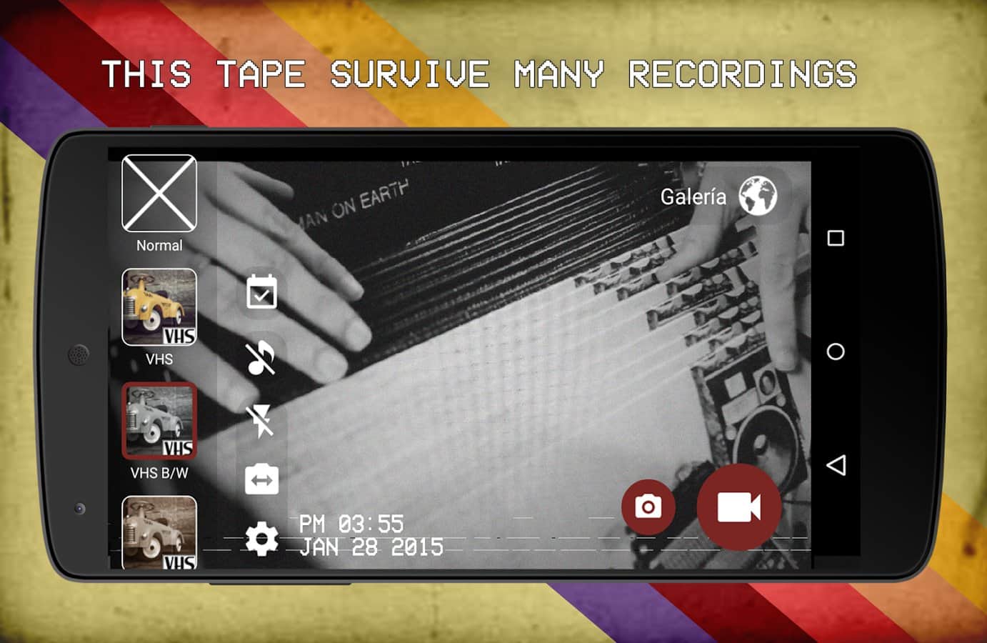 VHS Camera Recorder скачать 1.5.3 APK на Android