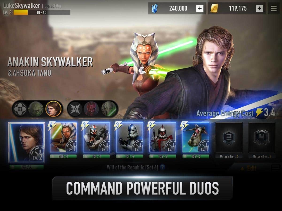 Star Wars Battlegrounds v1.0.21 APK for Android