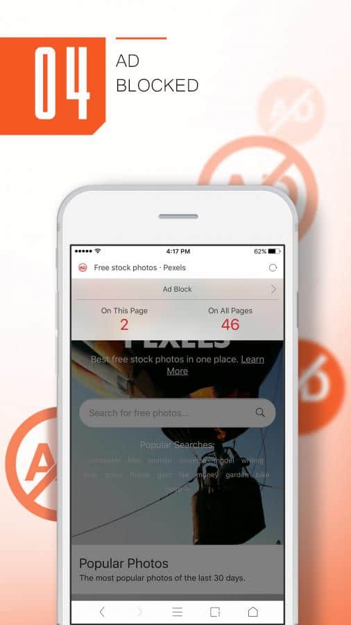 UC Browser v10.8.7 for iOS