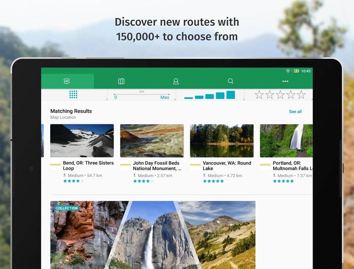 ViewRanger Trails & Maps скачать 7.0.44 APK на Android