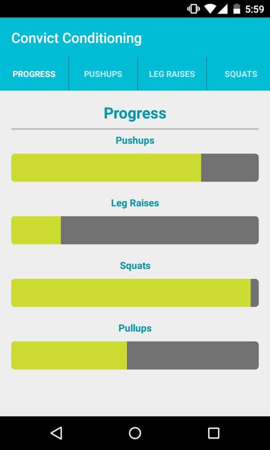 Convict Conditioning скачать 1.22 APK на Android