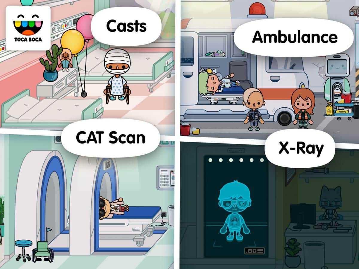 Toca Hospital v1.5 for iOS
