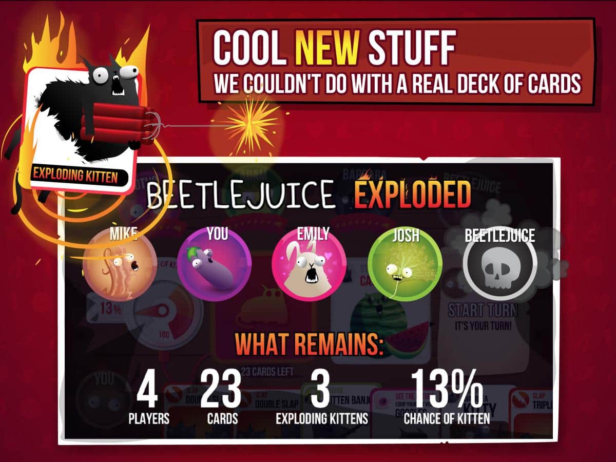 Exploding Kittens The Official Game v3.1.9 for iOS