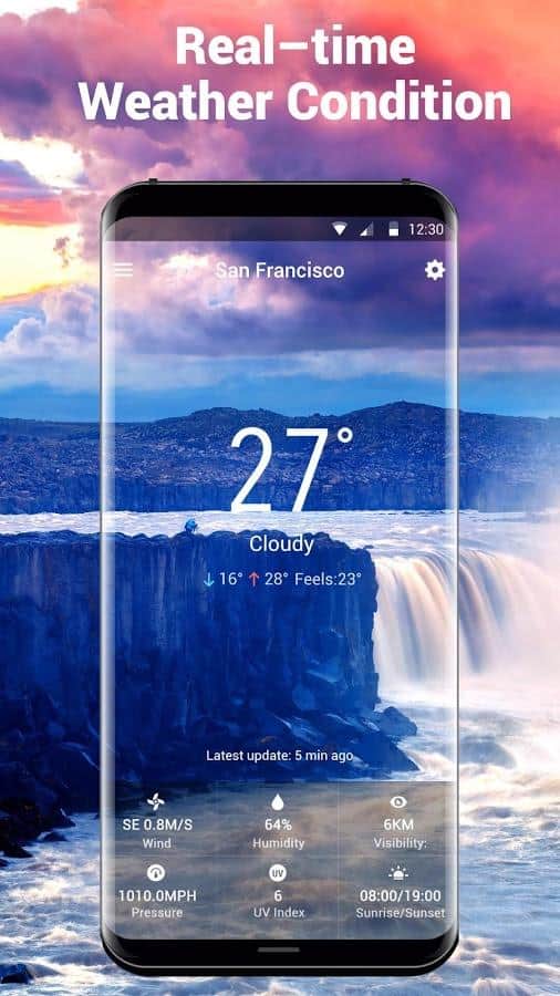 Amber Weather&Radar скачать 4.0.9 APK на Android