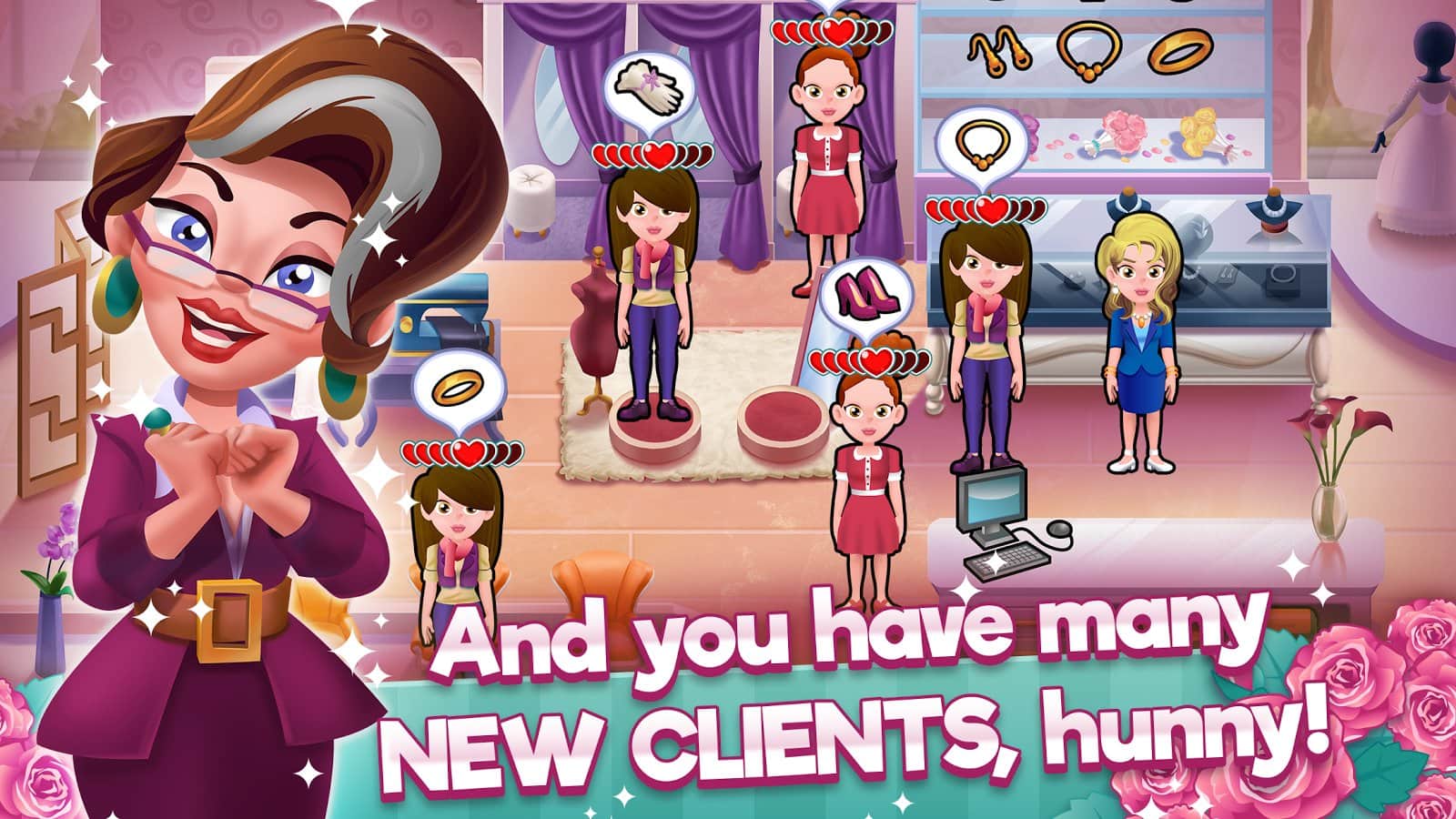 Wedding Salon Dash Bridal Shop Simulator Game скачать 1