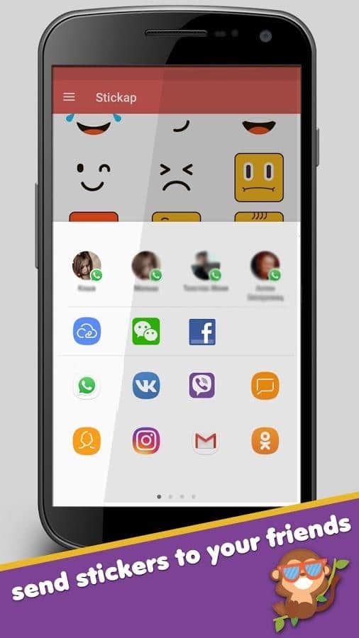 Free Stickers for WhatsApp, Viber, Facebook скачать 1.3