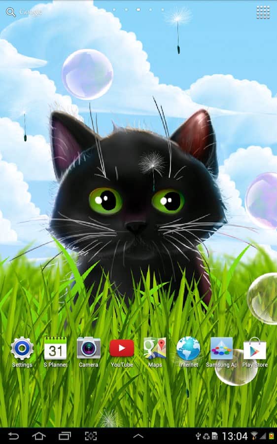 Cute Kitten Live Wallpaper скачать 1.0.3 APK на Android