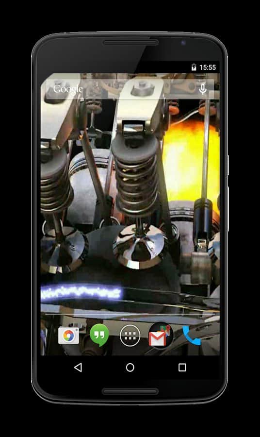 Engine 3D Live Wallpaper скачать 4.0 APK на Android