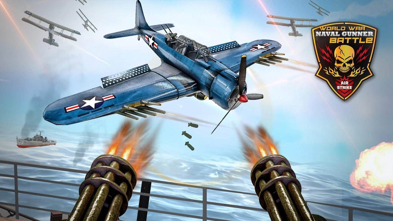 Airplane Fighting WW2 Survival Air Shooting Games скачать 1.3 (Мод