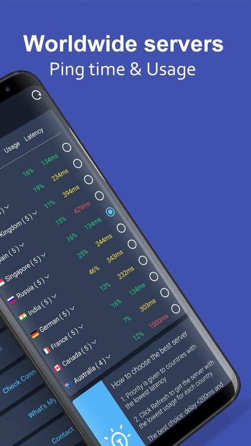 Easy VPN Free VPN proxy master, super VPN shield скачать 2.1.1 (Мод без рекламы) APK на Android