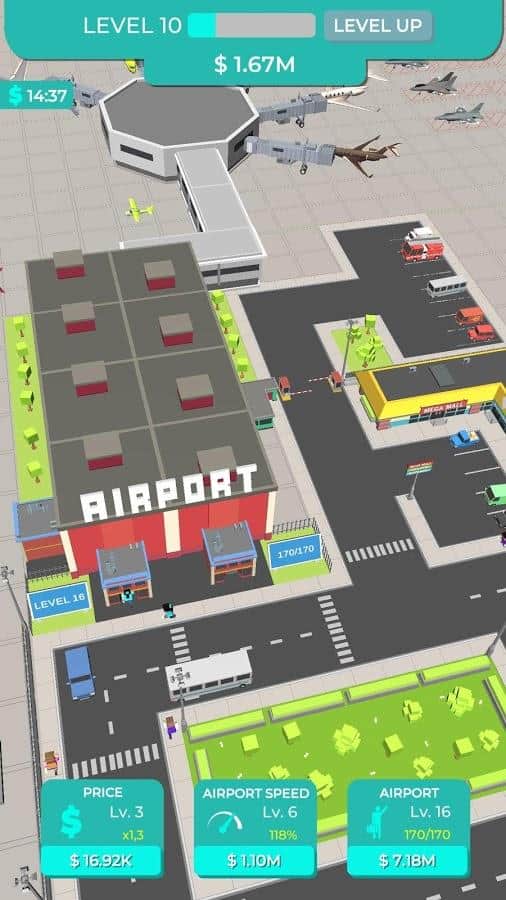 Idle Plane Game Airport Tycoon v4.1 APK for Android