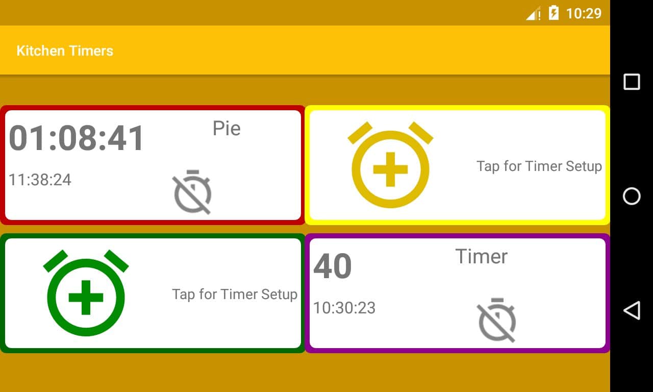 Kitchen Timers скачать 4.3.2 APK на Android