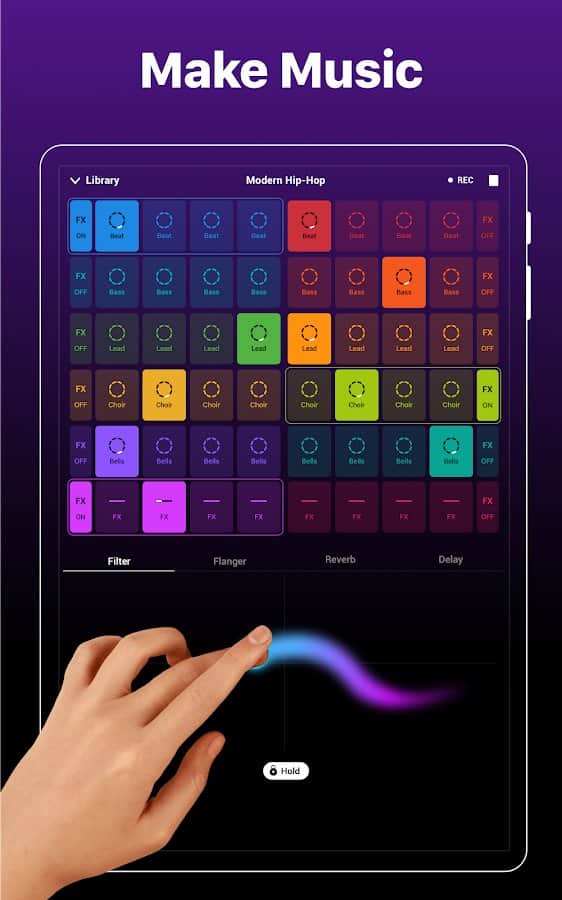 Groovepad Music & Beat Maker скачать 1.20.0 Premium APK на Android