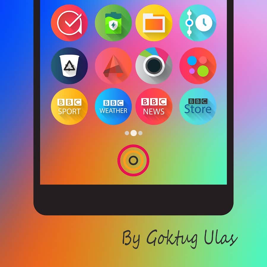 Graby Spin Icon Pack v4.0 APK for Android