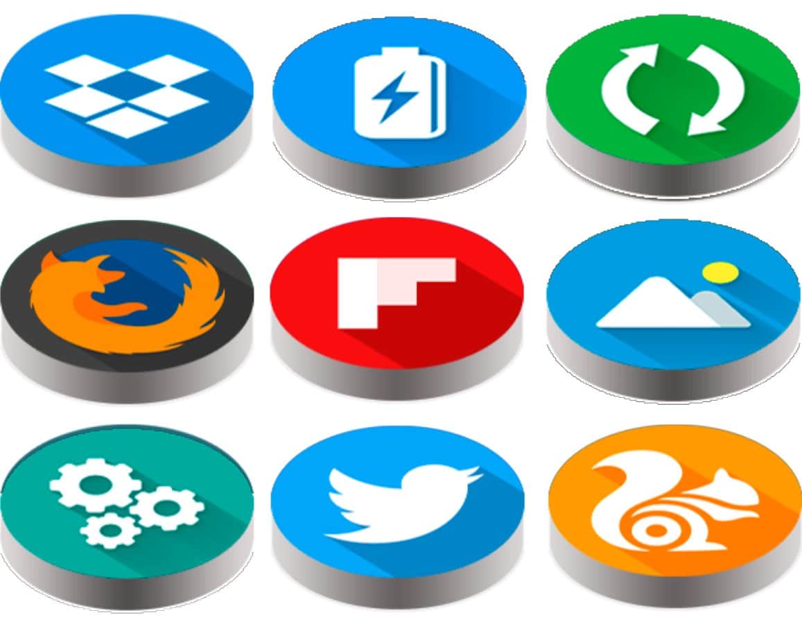 Pixel Pie 3D Icon Pack v4.5.9 APK for Android