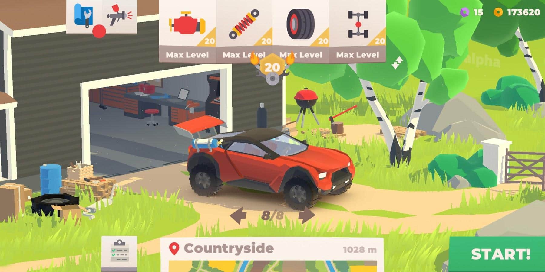 Hillside Drive Racing скачать 0.6.8.9 (Мод много денег) APK на Android