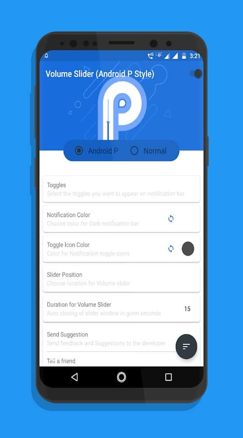 Volume Slider Like Android P Volume Control скачать 3.5 APK на Android
