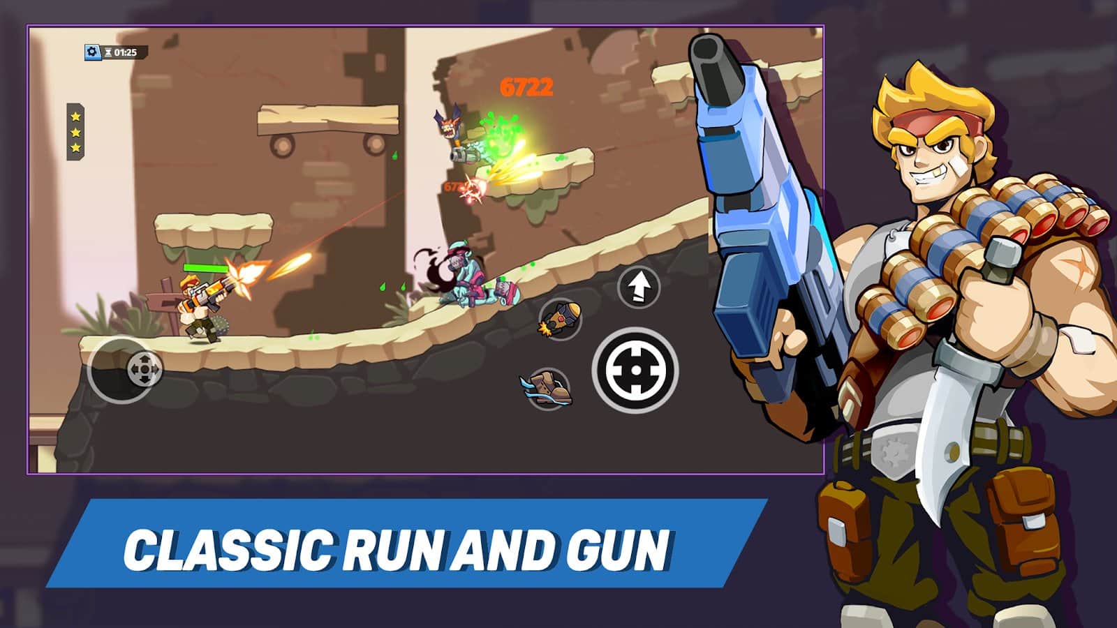 Cyber Dead Premium Modern Run and Gun game v1.0.0.154 APK for Android