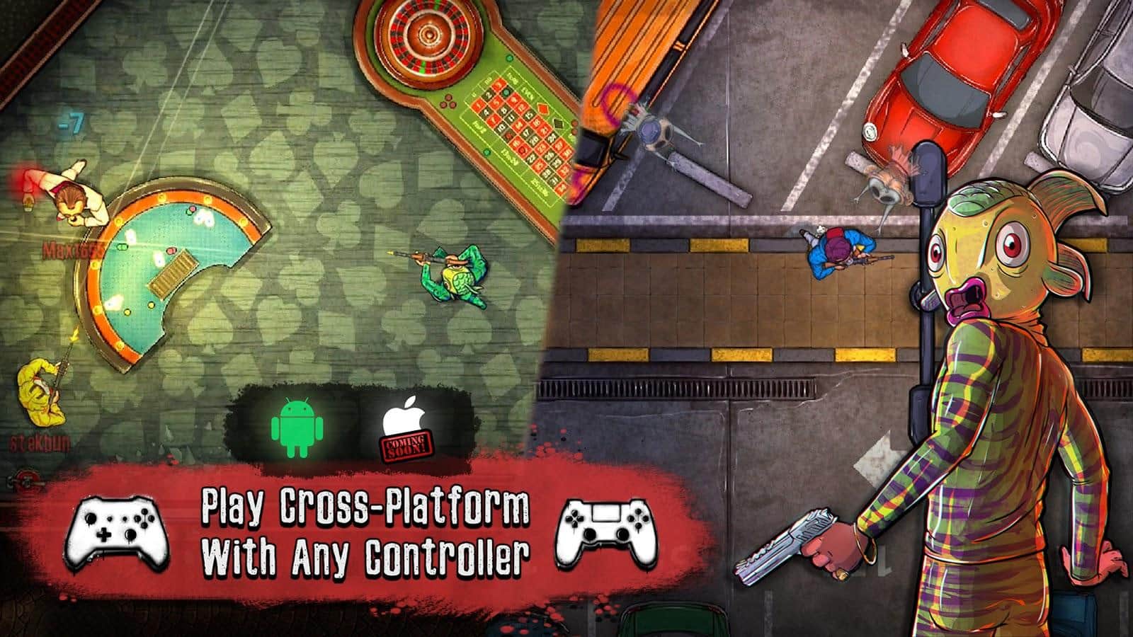 Urban Crooks TopDown Shooter Multiplayer Game v1.2 APK for Android