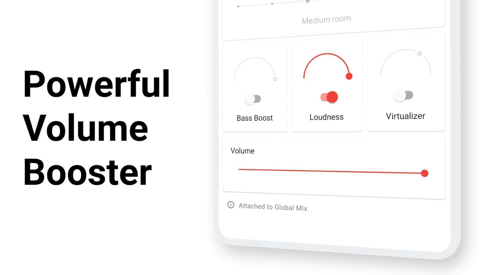 Flat Equalizer Bass Booster & Volume Booster v4.6.3 Pro APK for Android