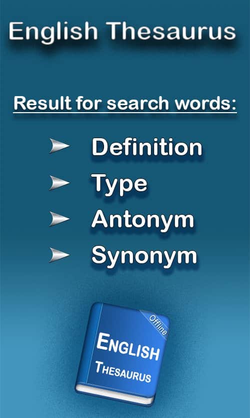 English Thesaurus скачать 4.2 APK на Android