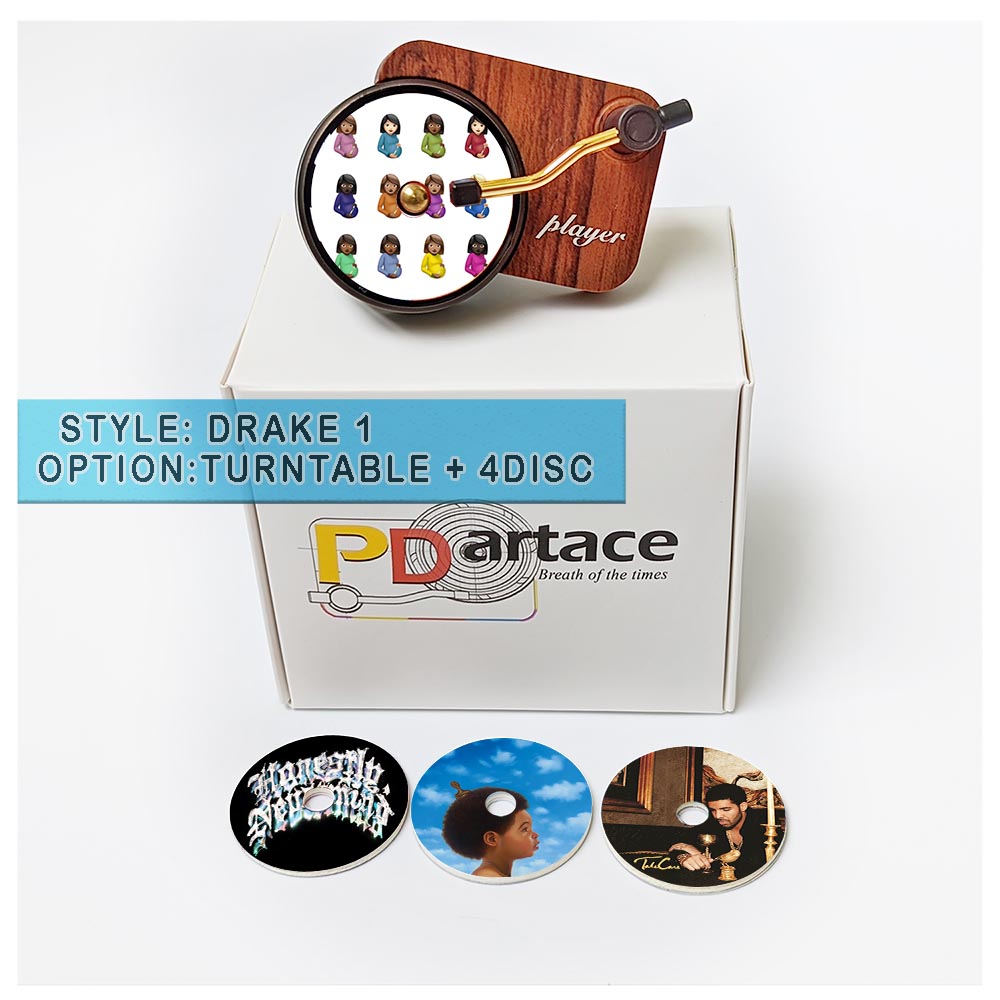 Car Air Freshener Drake Record Player