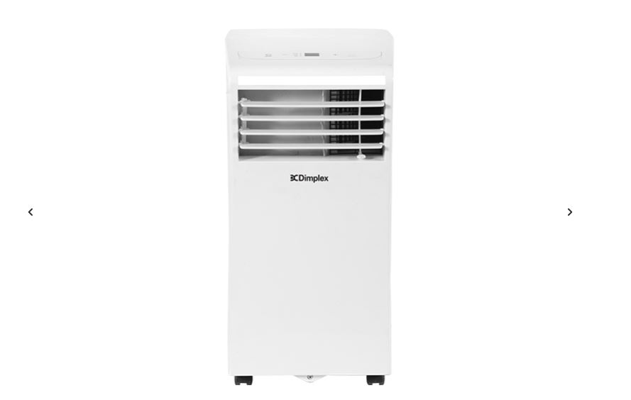 Dimplex DCP7W Review Portable air conditioner CHOICE