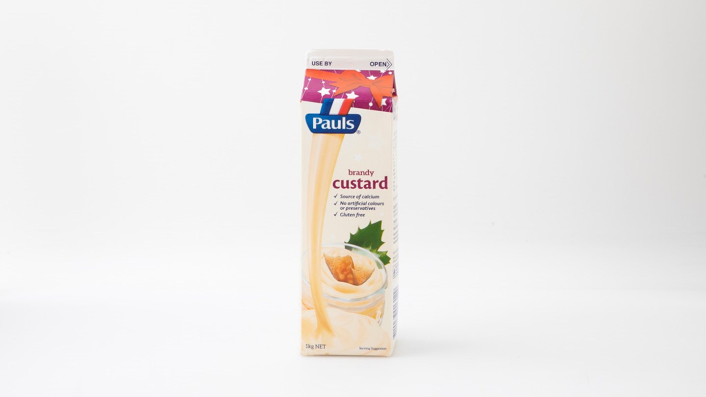 Pauls Brandy Custard Review Custard CHOICE