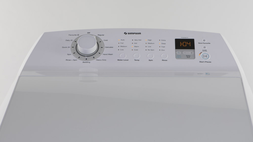 Simpson SWT8043 Review Washing machine CHOICE