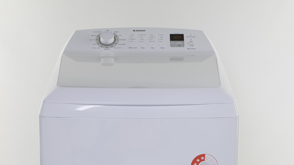 Simpson SWT8043 Review Washing machine CHOICE