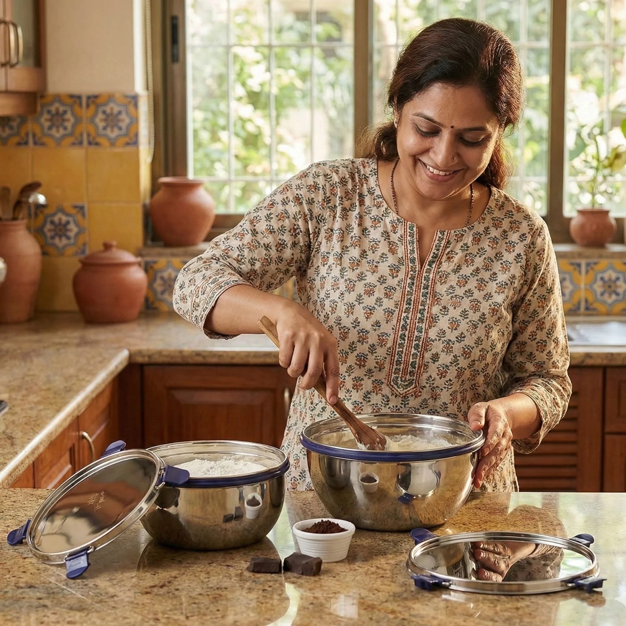 Buy Airtight, Stainless Steel bowls online in India PddFalcon