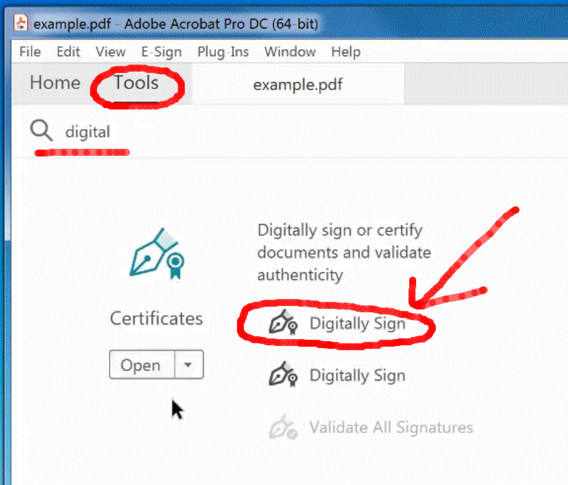 How to Create and Add a Digital Signature Certificate to a PDF PDF Tips