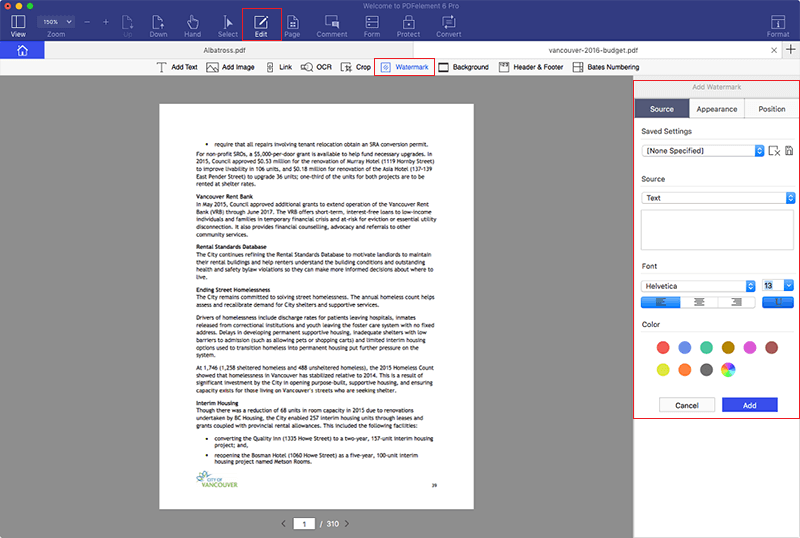 How to Add Watermark to PDF on Mac Applavia