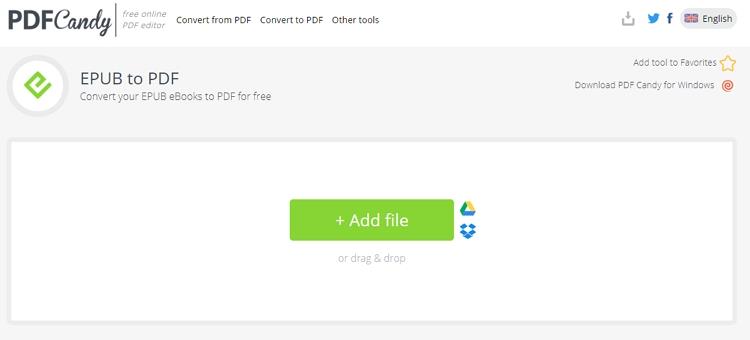 Top 5 Online Epub to PDF Converter