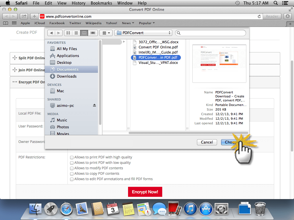 Tutorials How to add password to PDF on Mac