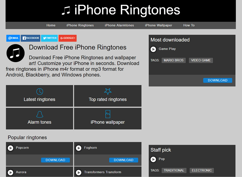 5 Top sites to Download Free iPhone 8 Ringtones