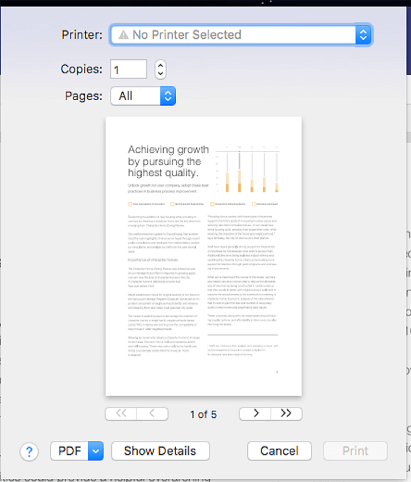Print Driver For Mac Os X