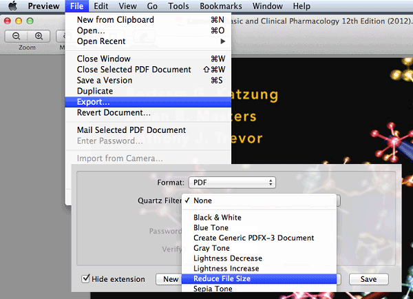 Compress a PDF in Preview on Mac Apple Support