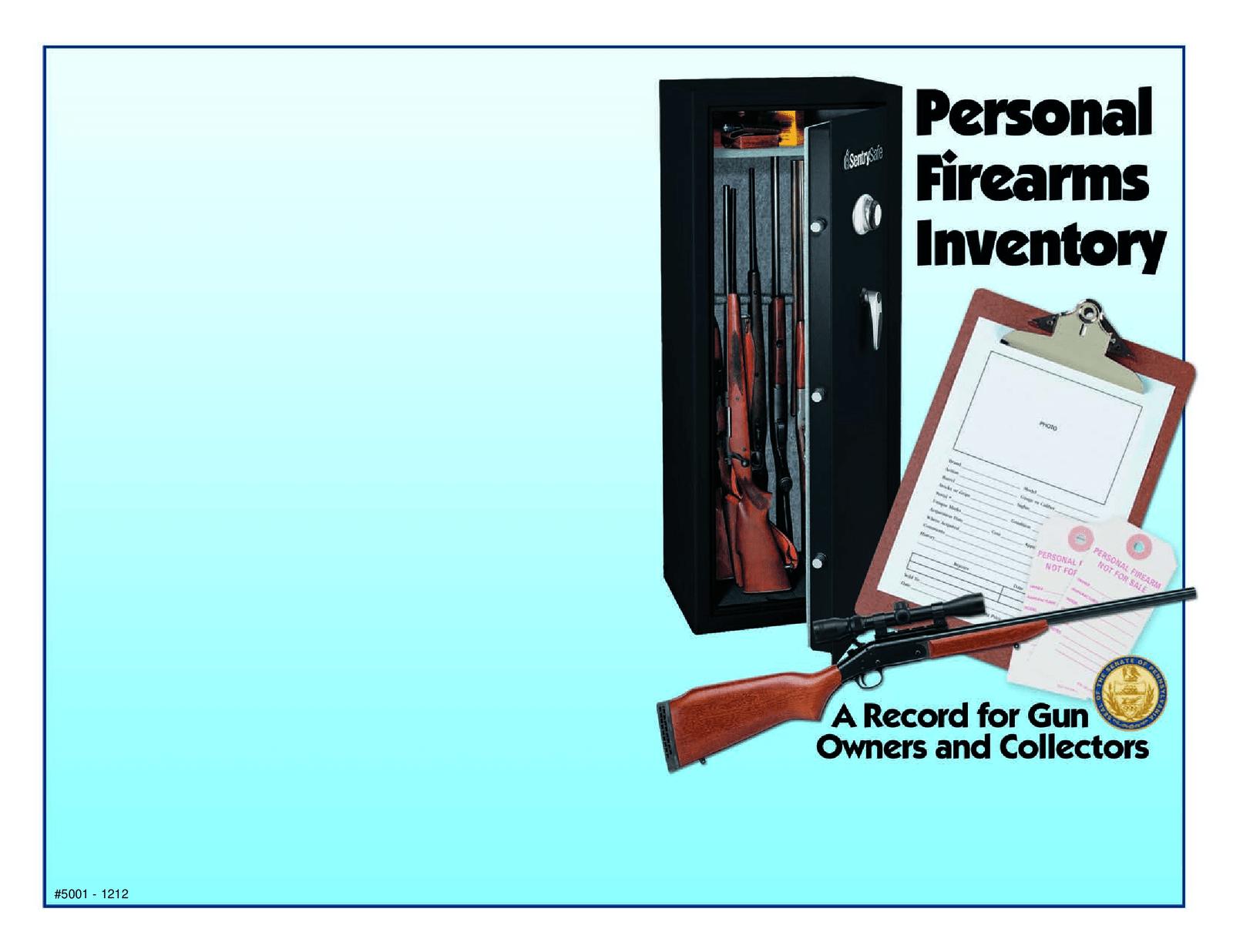 Gun Inventory Template, sign form online PDFliner(09)