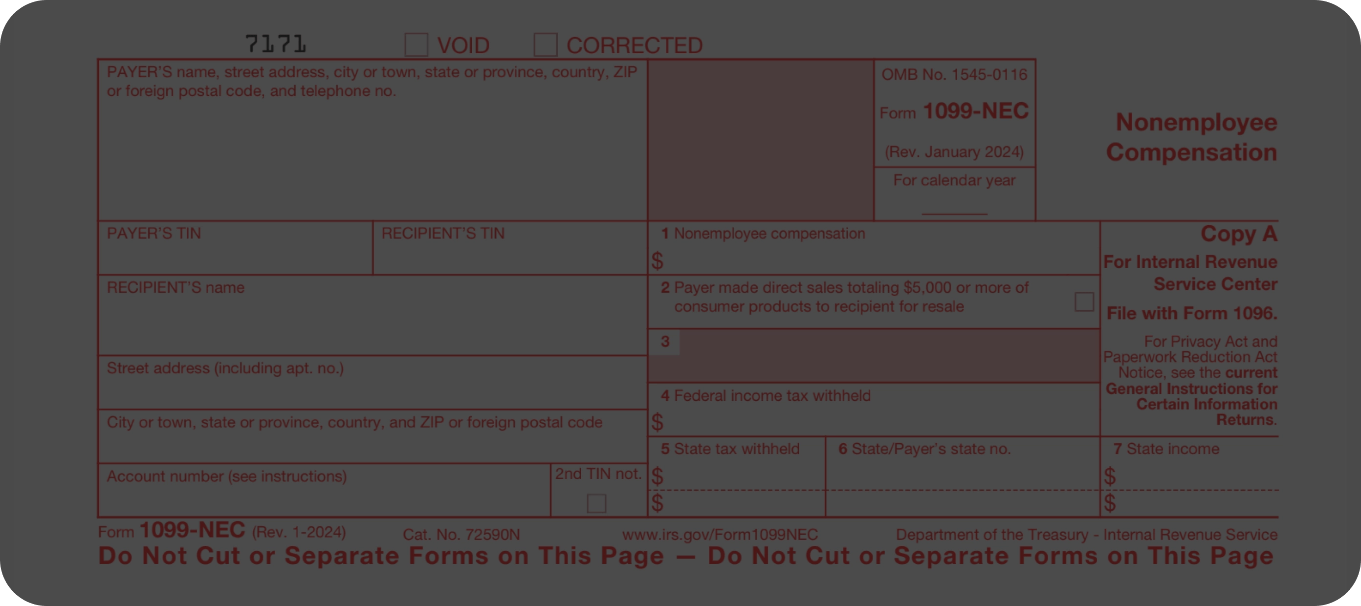 1099 NEC Form Filling Made Easy - PDF Master