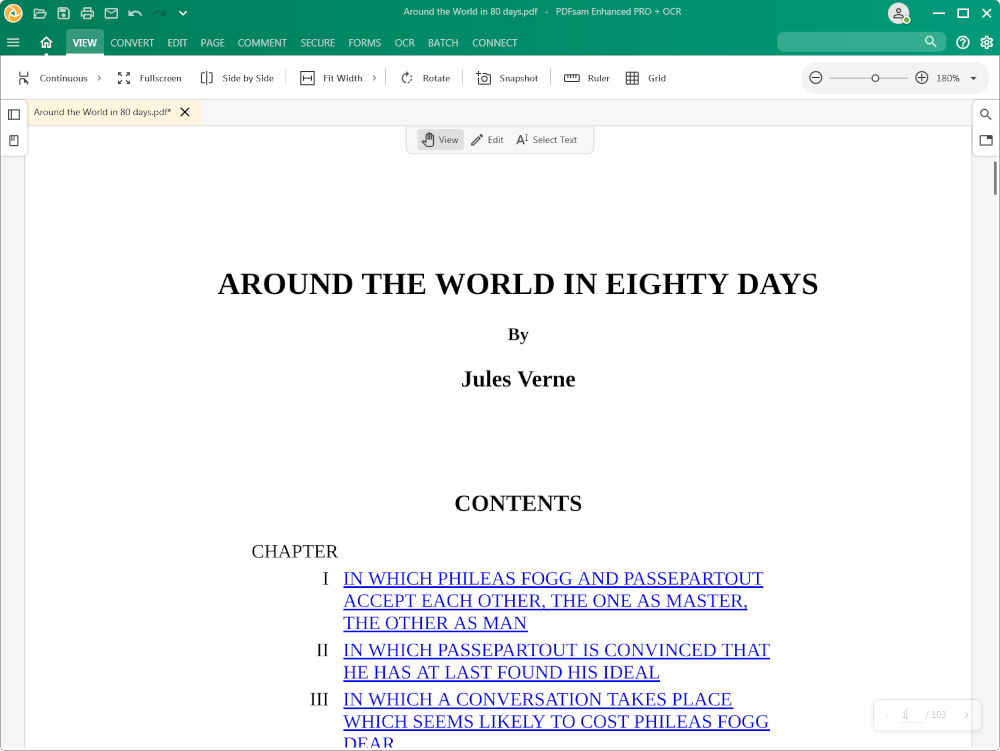 Features in PDFsam Enhanced, our professional PDF Editor PDFsam